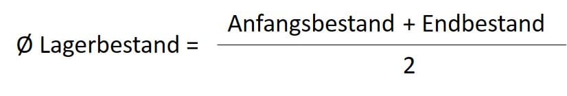 Durchschnittlicher Lagerbestand Berechnen Formel Beispiel bungen Durchschnittlicher Lagerbestand Berechnen Formel Beispiel bungen