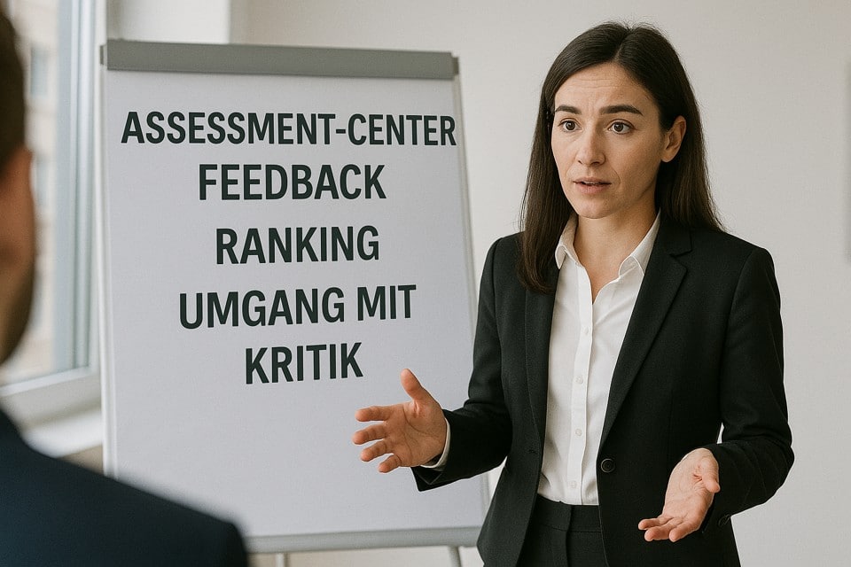 Assessment-Center Feedback, Ranking, Umgang mit Kritik