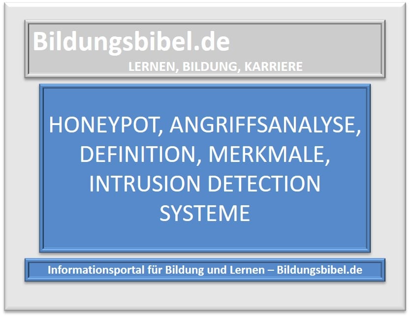 Honeypot, Angriffsanalyse, Definition, Merkmale, Intrusion Detection Systeme
