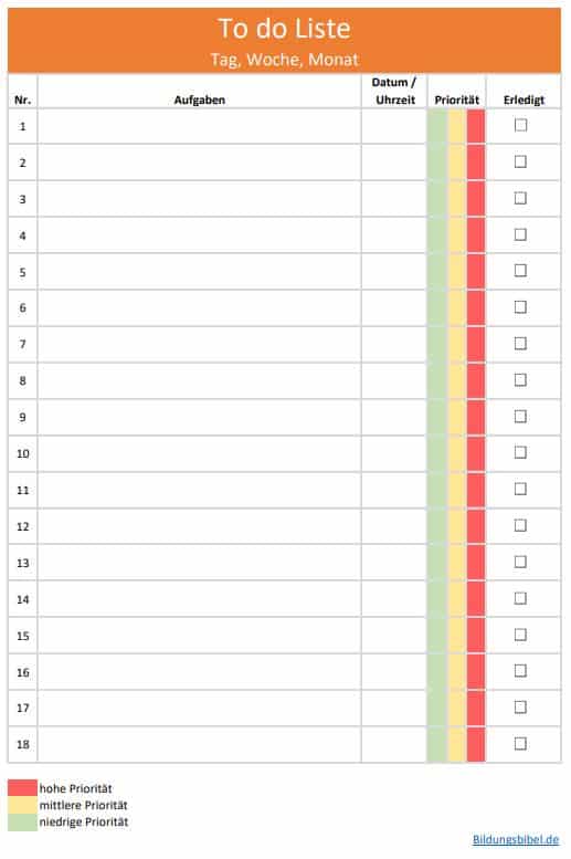 Kostenlose To Do List To Do Liste Vorlage Deutsch BXFEJ Kostenlose To Do List To Do Liste Vorlage Deutsch BXFEJ