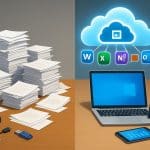 Cloud statt Chaos: Erfahren Sie, warum Microsoft 365 die ideale Lösung für Homeoffice und Studium ist. Mit integrierten Office-Apps, Teams, OneDrive und OneNote schaffen Sie mehr Effizienz, Sicherheit und Struktur in Arbeit und Lernen.