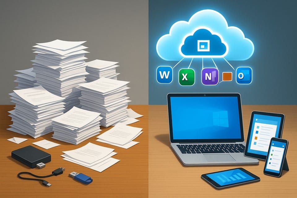Cloud statt Chaos: Warum Microsoft 365 die perfekte Lösung für Homeoffice und Studium ist
