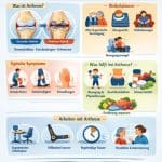 Arthrose im Arbeitsalltag: Ursachen, Symptome und praktische Tipps, wie Sie trotz Gelenkbeschwerden leistungsfähig und gesund arbeiten können.